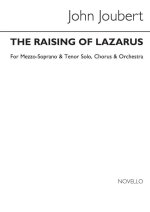 JOHN JOUBERT: THE RAISING OF LAZARUS, OP.67 (VOCAL SCORE) CHANT
