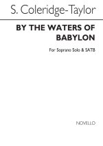 COLERIDGE-TAYLOR: BY THE WATERS OF BABYLON S/SATB CHANT