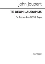 JOUBERT: TE DEUM SSATB CHORUS AND ORGAN CHANT