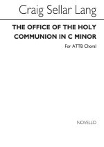 C.S. LANG: COMMUNION SERVICE IN C SHARP MINOR FOR MEN'S VOICES