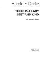 HAROLD DARKE: THERE IS A LADY SWEET AND KIND SATB/PIANO CHANT