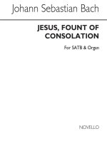 BACH JESUS, FOUNT OF CONSOLATION SATB CHANT