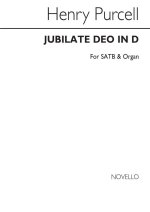 PURCELL, H JUBILATE DEO IN D SATB/ORGAN CHANT
