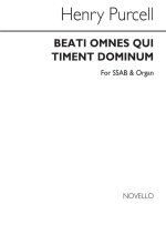 HENRY PURCELL: BEATI OMNES QUI TIMENT DOMINUM