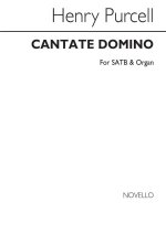 PURCELL, H CANTATE DOMINO SATB/ORGAN CHANT