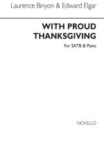 EDWARD ELGAR: WITH PROUD THANKSGIVING (VOCAL SCORE) CHANT