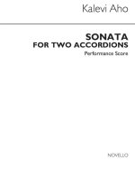 KALEVI AHO: SONATA FOR 2 ACCORDIONS (SONAATTI KAHDELLE HANURILLE)