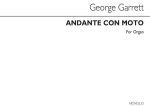 GARRETT ANDANTE CON MOTO ORGAN