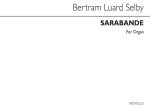 SELBY SARABANDE ORGAN