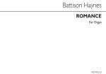 BATTISON HAYNES: ROMANCE ORGAN