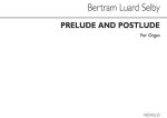 SELBY PRELUDE AND POSTLUDE ORGAN