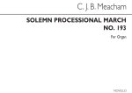 C.J.B. MEACHAM: SOLEMN PROCESSIONAL MARCH