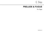 SILAS PRELUDE AND FUGUE ORGAN