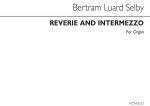 SELBY REVERIE AND INTERMEZZO ORGAN