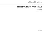 ALFRED HOLLINS: BENEDICTION NUPTIALE