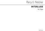 PERCY E. FLETCHER: INTERLUDE FOR ORGAN