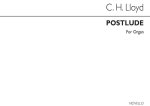 CHARLES HARFORD LLOYD: POSTLUDE IN E FLAT ORGAN
