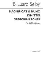 SELBY MAGNIFICAT AND NUNC DIMITTIS (GREGORIAN TONES) SATB/ORGAN CHANT
