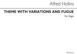 ALFRED HOLLINS: THEME WITH VARIATIONS AND FUGUE