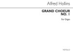 ALFRED HOLLINS: GRAND CHOEUR NO.1 FOR ORGAN