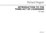 WAGNER: PRELUDE TO ACT 3 LOHENGRIN FOR ORGAN