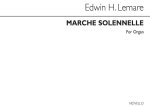 EDWIN LEMARE: MARCHE SOLEMNELLE FOR ORGAN