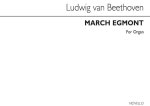BEETHOVEN MARCH EGMONT (BEST) ORGAN
