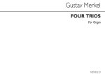 GUSTAV MERKEL: FOUR TRIOS OP.39