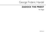 HANDEL: ZADOK THE PRIEST FOR ORGAN