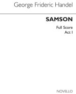 G.F.HANDEL: SAMSON (ED. BURROWS) - FULL SCORE CHANT