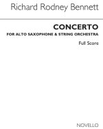 R. R. BENNETT: SAXOPHONE CONCERTO (FULL SCORE)
