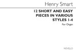 SMART 12 SHORT AND EASY PIECES IN VARIOUS STYLES NOS.1-4