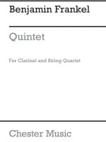 BENJAMIN FRANKEL: QUINTET FOR CLARINET AND STRING QUARTET OP.28 (SCORE)