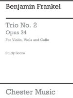 FRANKEL: STRING TRIO NO.2 OP.34 (STUDY SCORE) POCHE