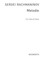 SERGEI RACHMANINOV: MELODIE FOR CELLO AND PIANO OP.3 NO.3