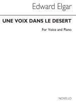 ELGAR, E UNE VOIX DANS LE DESERT NARRATOR AND PIANO