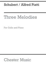 SCHUBERT AM MEER FROM THREE MELODIES CELLO/PIANO (ARR PIATTI)