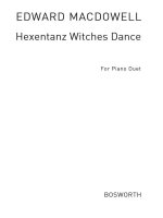 MACDOWELL, E HEXENTANZ WITCHES DANCE OP.17 NO.2 PF DUET