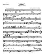 ELIZABETH MACONCHY: CLARINET QUINTET (1963) PARTS ONLY