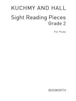 KUCHMY/HALL: SIGHT READING PIECES FOR FLUTE GRADE 2