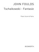 PETER ILYICH TCHAIKOVKSY (ARR. JOHN FOULDS): FANTASIE (PIANO SCORE/PARTS)