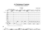 GEOFFREY BUSH: CHRISTMAS CANTATA - OBOE & PIANO VERSION (STUDY SCORE/OBOE PART) CHANT