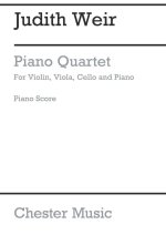 JUDITH WEIR: PIANO QUARTET (PIANO SCORE)