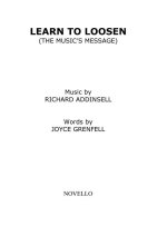 RICHARD ADDINSELL/JOYCE GRENFELL: LEARN TO LOOSEN (THE MUSIC'S MESSAGE)