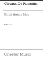 PALESTRINA: SITIVIT ANIMA MEA SATB CHANT