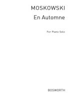 MOSZKOWSKI, M EN AUTOMNE  OP.36 PF PIANO