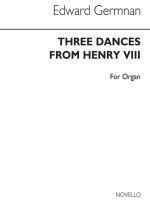 EDWARD GERMAN: THREE DANCES FROM HENRY VIII (ORGAN)