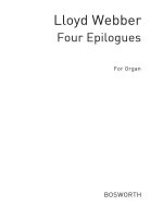 W.S. LLOYD WEBBER: FOUR EPILOGUES FOR ORGAN