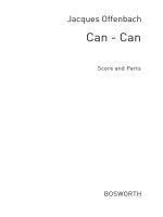 JACQUES OFFENBACH: CAN-CAN (SCORE AND PARTS)