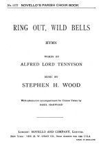 STEPHEN H. WOOD: RING OUT, WILD BELLS (HYMN) SATB/ORGAN CHANT